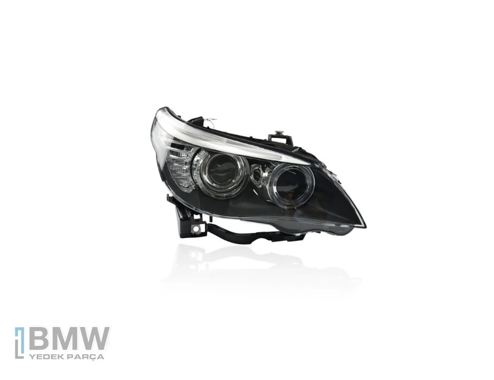 BMW E60 logolu orjinal sağ ön far